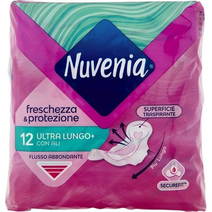 Nuvenia Absorbent Ultra Slim Super Long With Wings