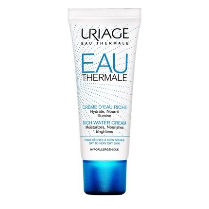 Uriage Eau Thermale Rich Water Cream - 40Ml Rich Cream For Dry And Very Dry Skin
