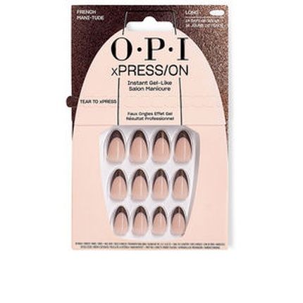 Opi Xpresson What'S Your Mannitude Collection French Manitude Nails 30 Count