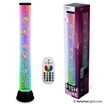 Party Fun Lights Xxl Fish Tube Lamp Height 80 Cm