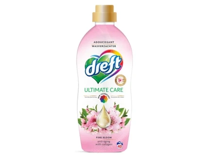Dreft Fabric Softener Ultimate Care Pink Bloom 1 Liter