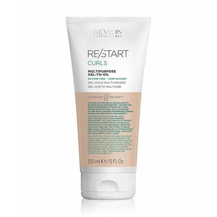 Revlon Professional Restart Curls Geloil Multifunctional Gel For Curly And Wavy Hair 150 Ml