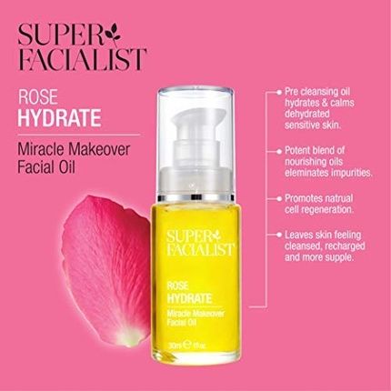 Super Facialist Rose Hydrate Miracle Makeover Face Oil 30Ml - Image 3