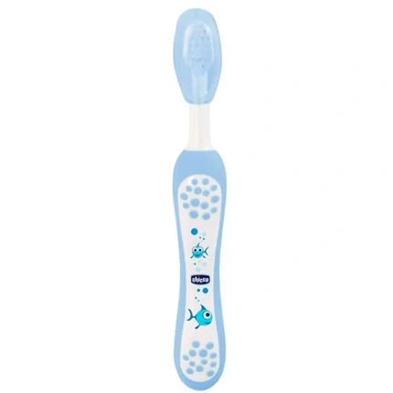 Chicco First Teeth Toothbrush Blue 6 Months