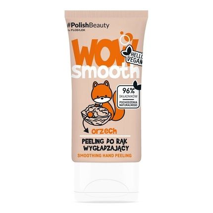Floslek Wow Smooth! Smoothing Hand Scrub Nut 50G