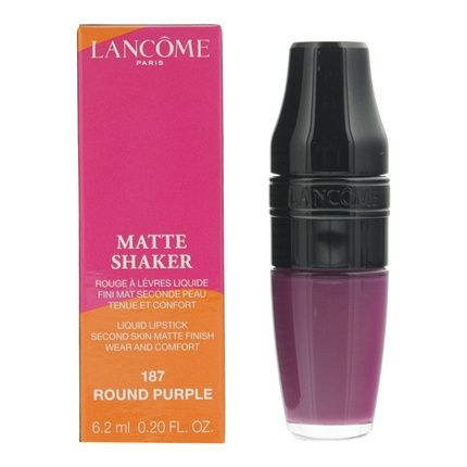 Lancome Matte Shaker 187 Round Purple Liquid Lipstick 62Ml