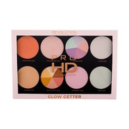 Makeup Revolution Pro Hd Highlighter Palette Glow Getter