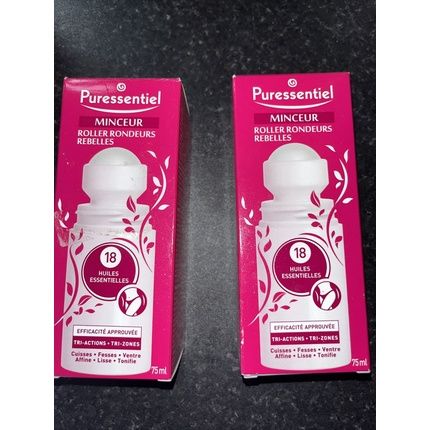 Puressentiel Firming Stubborn Curves Roll-On 75Ml - Pack Of 2