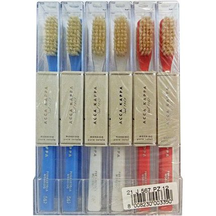 فرشاة أسنان أكا كابا الناعمة بورا سيتولا 567 للأسنان والوجه