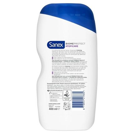 Sanex Biomeprotect Atopicare Calming Shower Cream For Reactive Skin
