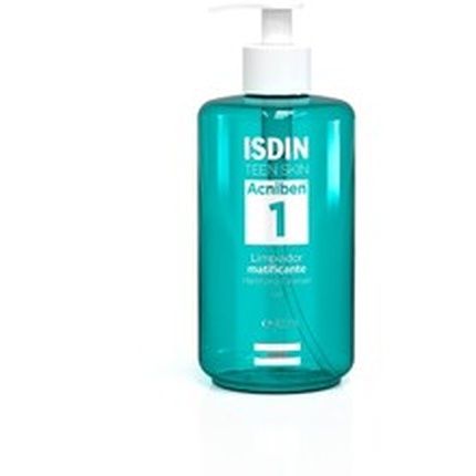 Isdin Acniben Mattifying Cleansing Gel 400Ml A Deep Cleansing Gel With Salicylic Acid For Teen Skin - Image 3