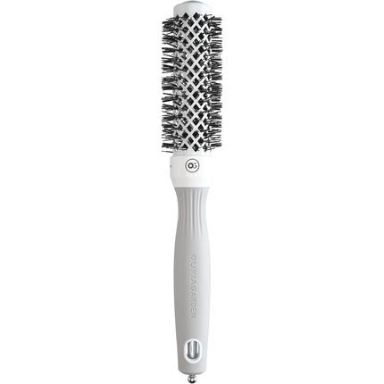 Olivia Garden Expert Blowout Shine Hairbrush White And Grey 25Mm
