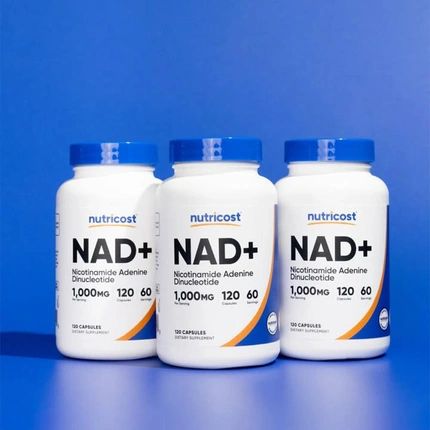 Nutricost Nad Supplement 120 Capsules - Image 3