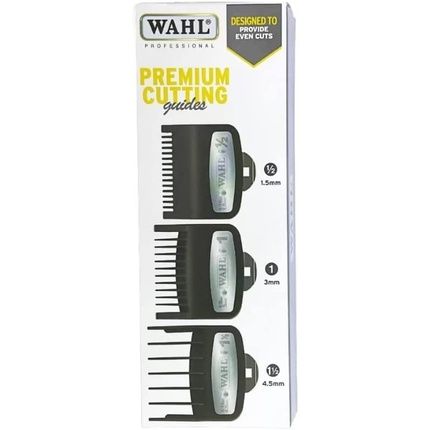 Wahl Premium Cutting Guides 0.5, 1 & 1.5 - Pack Of 3
