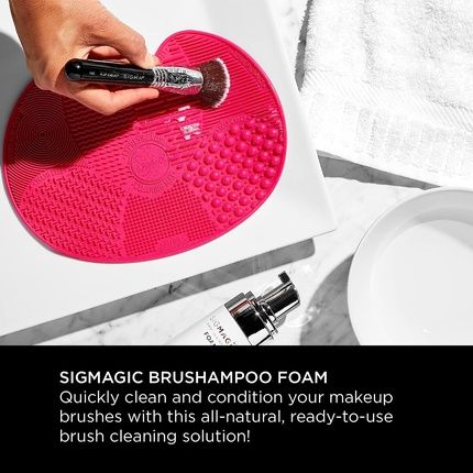 Sigma Beauty Professional Sigmagic Foam Makeup Brush Cleansing Shampoo 6.76 Fl.Oz - Image 3