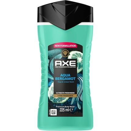 Axee Prestige Collection Shower Gel Aqua Bergamot 12H Freshness