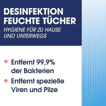 Sagrotan Wet Wipes For Disinfection - In A Practical Travel Size For The - Image 3