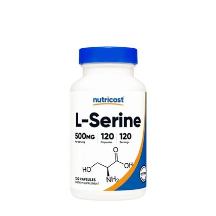 Nutricost Lserine Supplement 120 Capsules