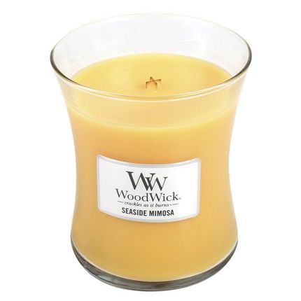 Woodwick Seaside Mimosa Scented Candle Vase 275 G