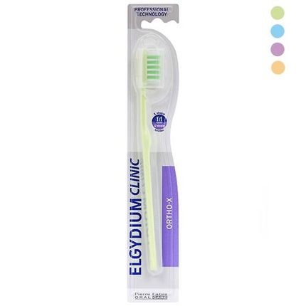 Elgydium Clinic Ortho X Orthodontic Toothbrush For Adults