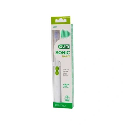 Gum Sonic Daily Sonic Toothbrush White - Image 3