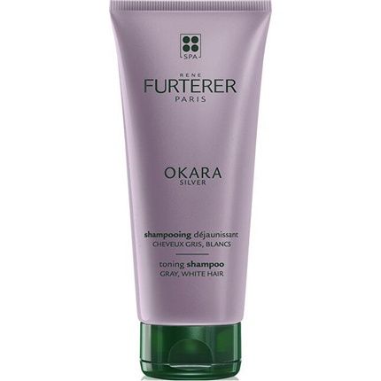 Ren Furterer Okara Silver Toning Shampoo 200Ml For Gray And White Hair