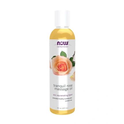 Now Foods Tranquil Rose Massage Oil 237 Ml
