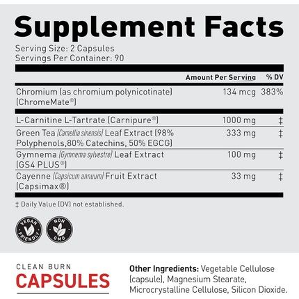 Kaged Thermogenic Clean Burn Caps For Men & Women Weight Management Supplement