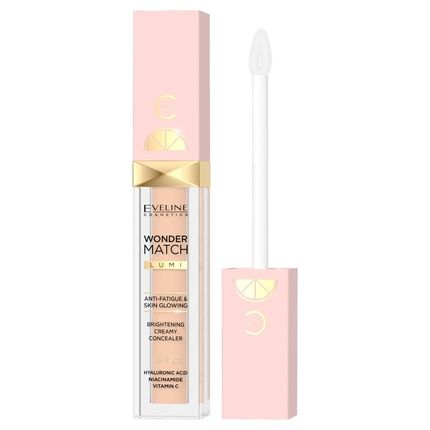 Eveline Wonder Match Lumi Brightening Creamy Concealer Spf20 - 6.8Ml