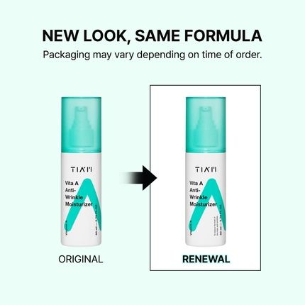 Tia'M Vita A Anti-Wrinkle Moisturizer 2.7 Fl Oz Lightweight Moisturizing Cream