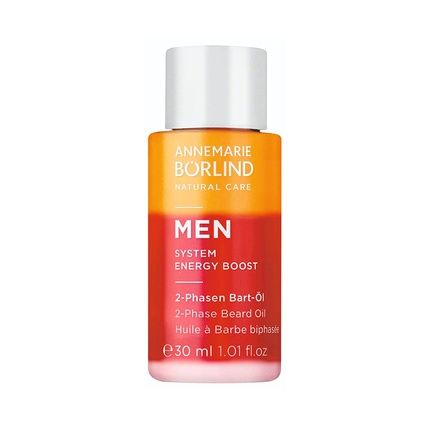 Annemarie Borlind Men 2-Phase Beard Oil 30Ml - Energizing, Strengthening And Nourishing For All Skin Types