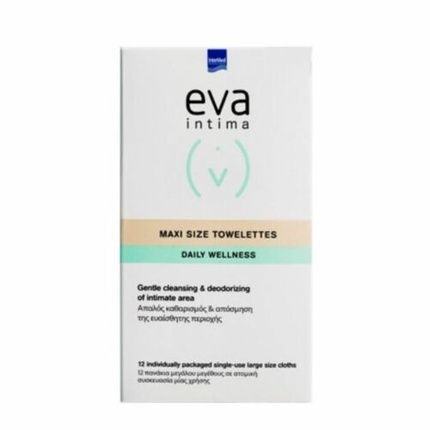 Eva Intima Maxi Size Towelettes Daily Wellness Cleansing And Deodorizing