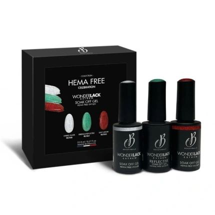 Beautynails Hema Free Coffret X3 Celebration 8Ml