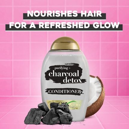 Ogx Charcoal Conditioner For Oily And Greasy Hair 385Ml