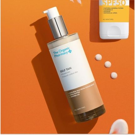 The Organic Pharmacy Self Tan 100Ml Moisturizer For Natural Radiant Skin