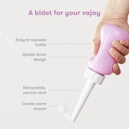 Frida Mom Upside Down Peri Bottle For Postpartum Care Portable Bidet - Image 3