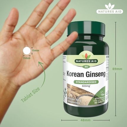 Natures Aid Turmeric 8200Mg High Potency Available In Singles Or Packs Of 10 - Image 3