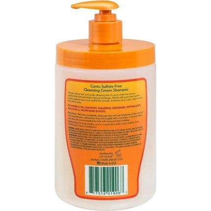 Cantu Cleansing Cream Shampoo 709G Salon Size Unscented