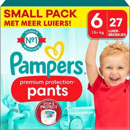 Pampers Premium Protection Pants Size 6 Small 27 Pieces 15Kg