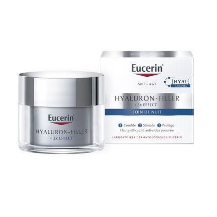 Eucerin Hyaluron-Filler + 3X Effect Night Cream Anti-Wrinkle 50Ml
