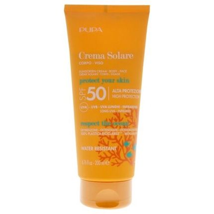 Pupa Milano Sunscreen Cream Spf 50 For Unisex 6.76 Oz