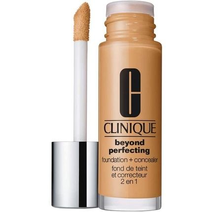 Clinique Beyond Perfecting Foundation + Concealer Wn 54 Honey Wheat 1 Fl.Oz. 30Ml