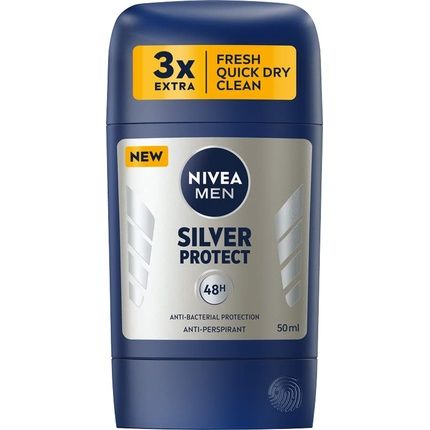 Nivea Silver Protect Antiperspirant Stick 50Ml