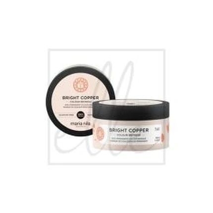Maria Nila Bright Copper Colour Refresh Mask 100Ml Gentle Nourishing Mask Without Permanent Color Pigments
