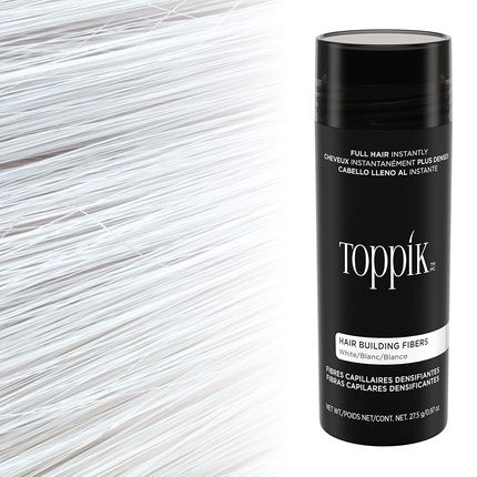 Toppik Hair Building Fibers 55G Instantly Thicker Fuller Looking Hair 9 Shades For Men & Women White - Image 3
