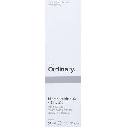 The Ordinary Niacinamide 10% + Zinc 1% High Strength Vitamin And Mineral Blemish Formula 30Ml