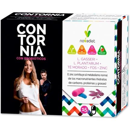 Novadiet Contornia Capsules With L. Gasseri And L. Plantarum For Weight Control