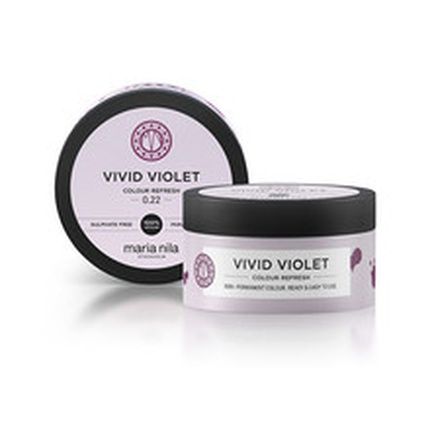Maria Nila Vivid Violet Colour Refresh Mask 100Ml Soft Nourishing Mask Without Permanent Color Pigments - Image 3