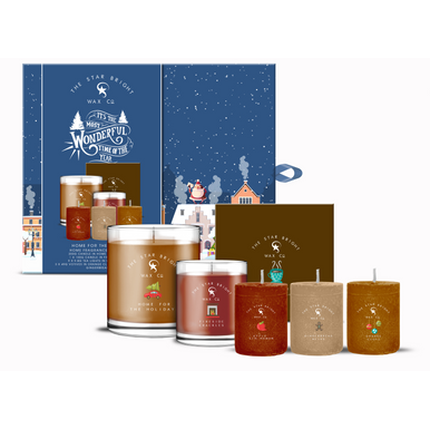 Star Bright Scented Candles - 9X9G Tealight, 3X49G Votive, 200G & 100G