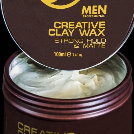 Redone Creative Clay Wax Strong Hold Matte 100Ml Travel Size Hair Nourishing Tin Case - Image 3